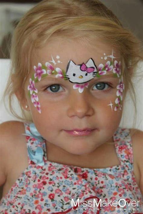 Hello Kitty Face Paint