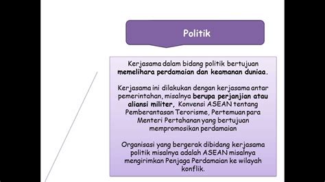 Bentuk Kerjasama Indonesia Di Berbagai Bidang Dengan Negara Negara