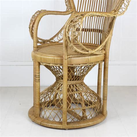 Elaborate Rattan Peacock Chair By Out There Interiors