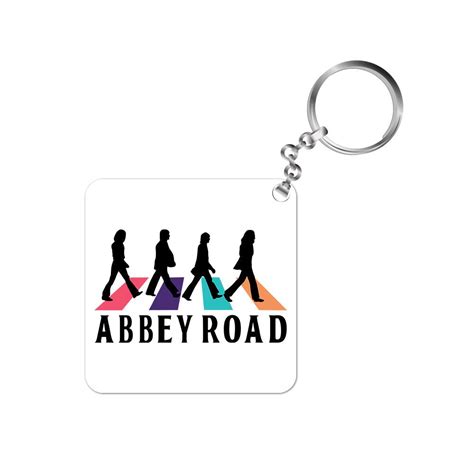 The Beatles Keychain Abbey Road Key Chains Designer Key Chain