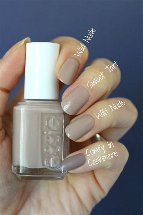 Essie Wild Nude Winning Streak Without A Stitch Swatches Comparisons Essie Envy Nails