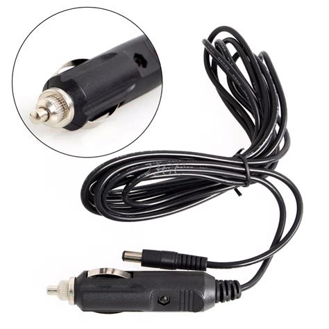 V Dc Mm Car Cigarette Lighter Power Plug Cord Adapter Cable