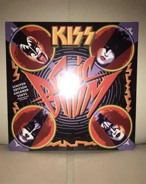 Lp Kiss Sealed Sonic Boom Vinyl Color Purple Uk