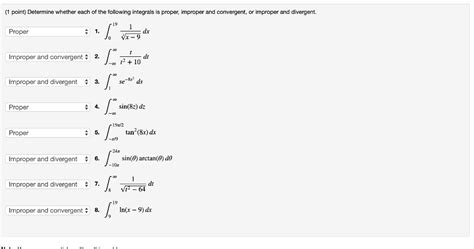 Solved Point Determine Whether Each Of The Following Chegg