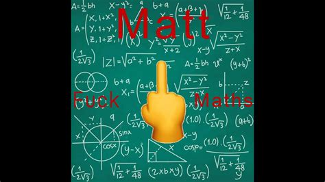 Matt Fuck Maths Official Audio YouTube
