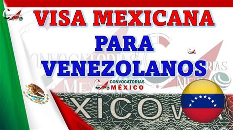 Visa Mexicana Para Venezolanos Enero 2025