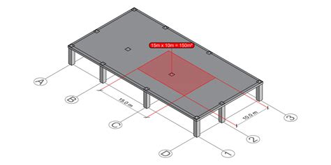 Tributary Areas of Columns and how to Best Calculate them - Tribby3d