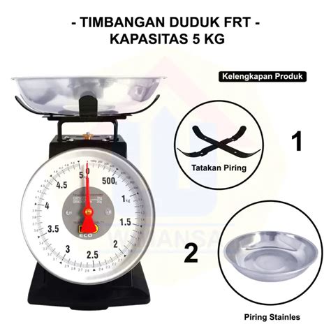 TIMBANGAN DUDUK FRT KAPASITAS 5 KG TIMBANGAN MANUAL Lazada Indonesia