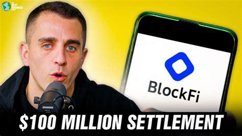 BREAKING BlockFi Will Pay 100 Million To SEC YouTube