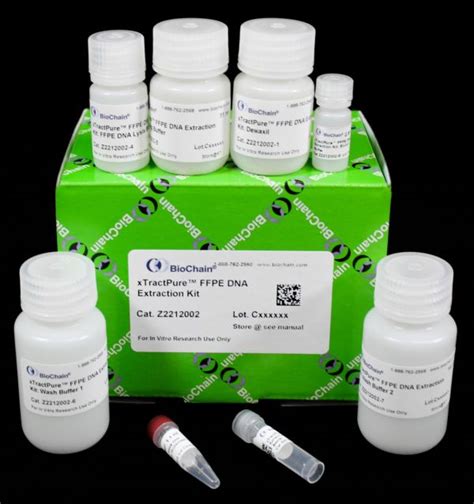 Xtractpure Ffpe Dna Extraction Kit Biochain Institute Inc