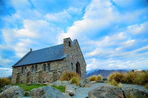 Church of the Good Shepherd at Lake Tekapo Stock Image - Image of rural, shepherd: 117011265