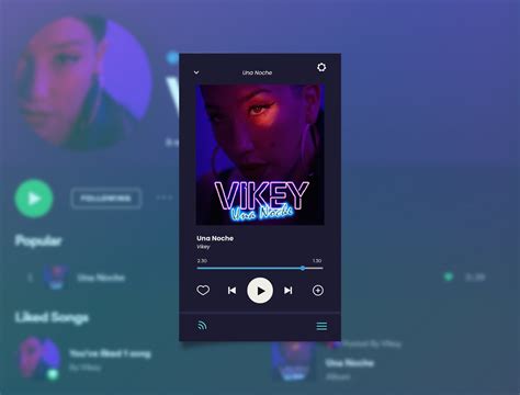 Dise O De Portada Para Spotify Vikey On Behance