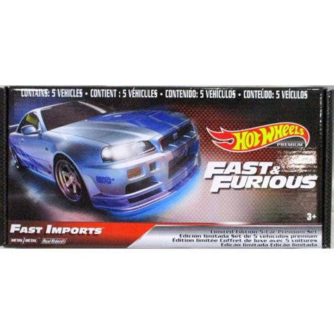 Japan Version Mattel Hot Wheels Fast And Furious Imports Nissan Skyline GT R R Silvia Shopee
