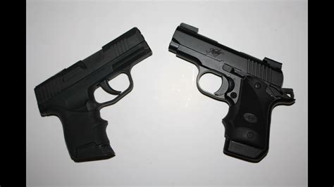 Sig P Sas Versus Kimber Micro Nightfall A Comparison Youtube