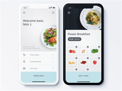 Food Ordering App Mobile Ui Ux Design By Skynick On Dribbble