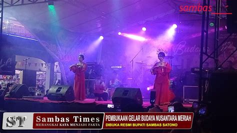 Bupati Satono Buka Gelar Budaya Nusantara Sambas Times