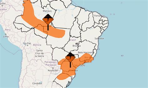 Alerta Laranja Para Temporais Severos Chuva Intensa E Ventania No Sul