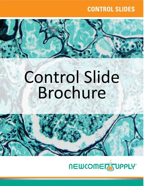 Control tissue slides Histopathology