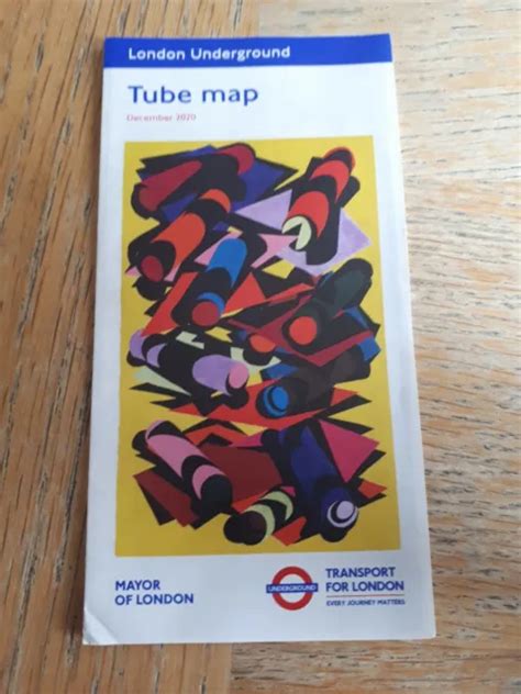 London Underground Tube Map December 2020 Edition Eur 181 Picclick It