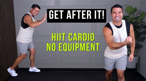 30 Min Hiit Home Cardio Workout Without Equipment Full Body Hiit Youtube