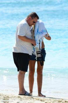 Lady Victoria Hervey Menstruating Through Her Bikini Barbados WARNING Blood Inside