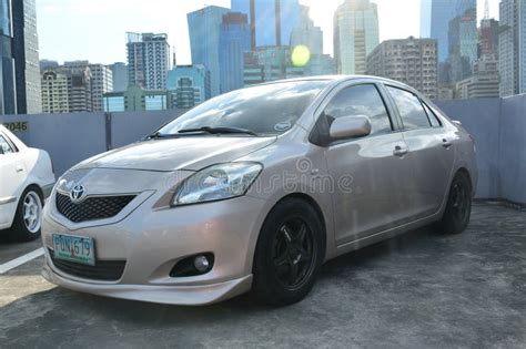 Toyota Corolla At Tastefully Built In Pasig Philippines Editorial