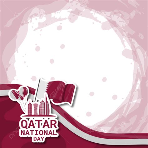 Qatar National Day Vector Hd PNG Images Qatar National Day On