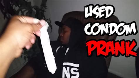 Used Condom Prank Goes Wrong Fake Sperm Everywhere Youtube