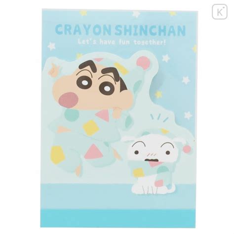 Japan Crayon Shin-chan Mini Notepad - Pajama Shin-chan & Shiro | Kawaii ...