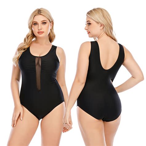 Womens Large Swimwear Wholesale Sexy Hollow One Piece Swimsuit Bikini Large Cup Backless Hip