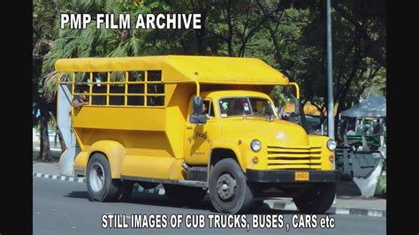 STILL IMAGES Of Cuba Buses Lorries Cars Trains Etc Many Parts Of The