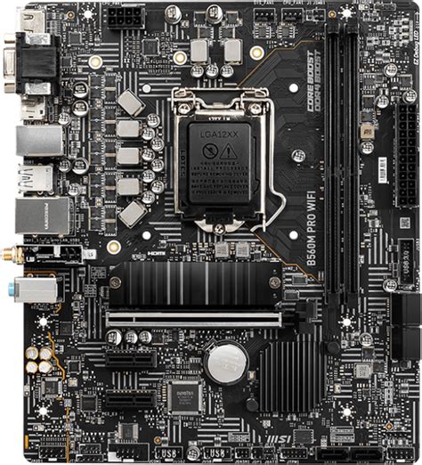 Материнская плата MSI B560M Pro Wi-Fi (s1200, Intel B560, PCI-Ex16 ...