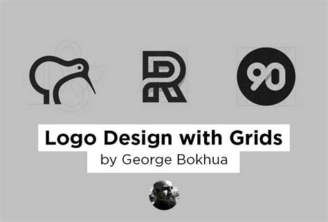 Logo design with grids timeless style from simple shapes 2021