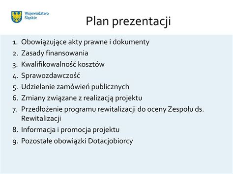 Realizacja I Rozliczanie Projekt W Wsp Finansowanych W Ramach Konkursu