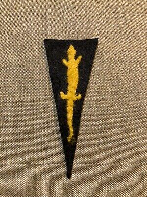 WWI US Army 40th Camouflage Engineers Patch Wool AEF EBay