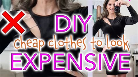 How To Make Cheap Clothes Look Expensive Diy Youtube