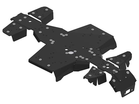 Skid Plate Full Set Plastic Segway Snarler At5 L Iron Baltic