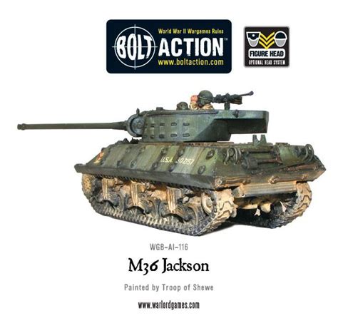 M36 Jackson tank destroyer – Warlord Games Ltd