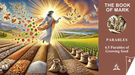 Lesson Parables Parables Of Growing Seed The Book Of Mark