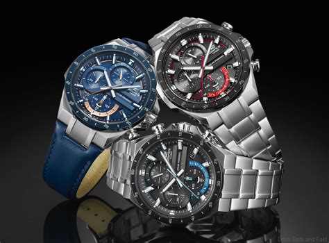 Casio Edifice Solar Powered Chronograph Inspired By Motorsports Arrives