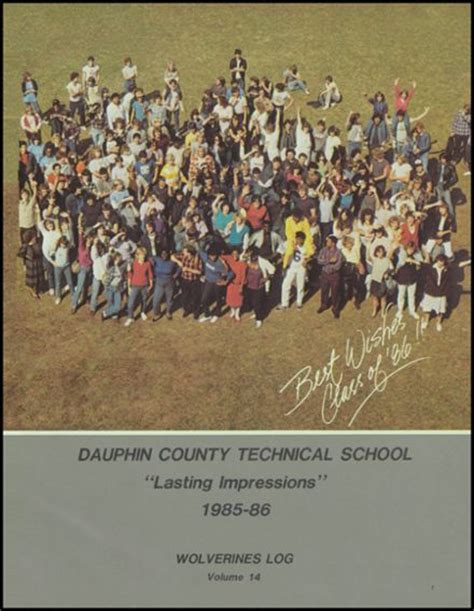 Explore 1986 Dauphin County Technical School Yearbook, Harrisburg PA ...