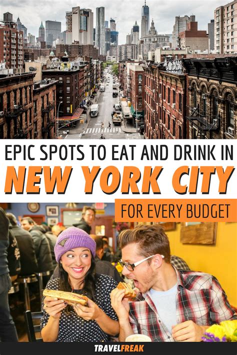 33 Favorite Places To Eat And Drink In New York City New York City