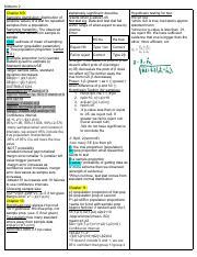 Midterm 2 Cheat Sheet Pdf Midterm 2 Chapter 8 9 Sampling