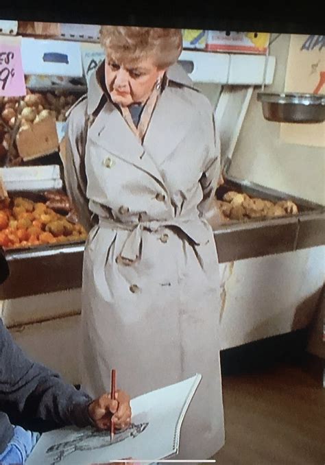 Pin By Jonathan Reiter On Angela Lansbury Wearing A Burberry Trench