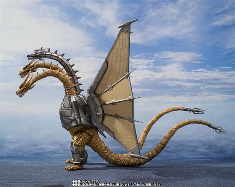 Godzilla Vs King Ghidorah S H Monsterarts Mecha King Ghidorah Decisive Battle Set