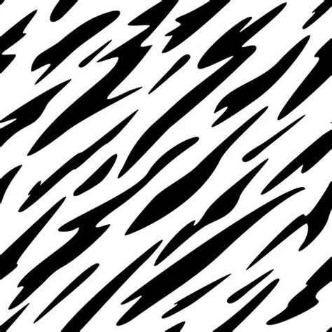 Abstract Black And White Stripes Seamless Repeating Pattern