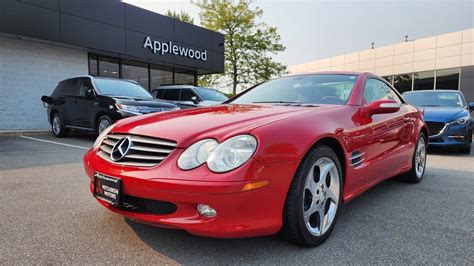 2005 Mercedes Benz Sl500 Hardtop Convertible Walk Around Youtube