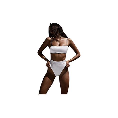 Biisdost Bikini Da Donna A Fascia Bikini A Vita Bassa Costume Da