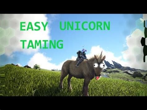 EASIEST WAY TO TAME AN EQUUS ARK How To Find And Tame A Unicorn How