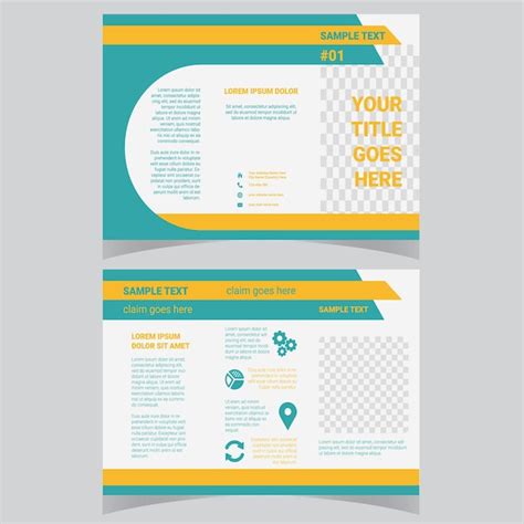 Design De Brochure Tripl E De Marketing D Entreprise Vecteur Premium